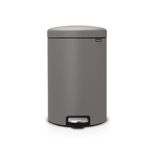 Brabantia - Basurero Pedal Newicon 20 Lt Mineral Concrete Grey
