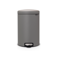 Brabantia - Basurero Pedal Newicon 20 Lt Mineral Concrete Grey