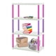 thumbnail image 4 of Estante Repisa Rack plastico 4 Niveles 61x30x129cm Rimax fucsia Tamaño Único, 4 of 5
