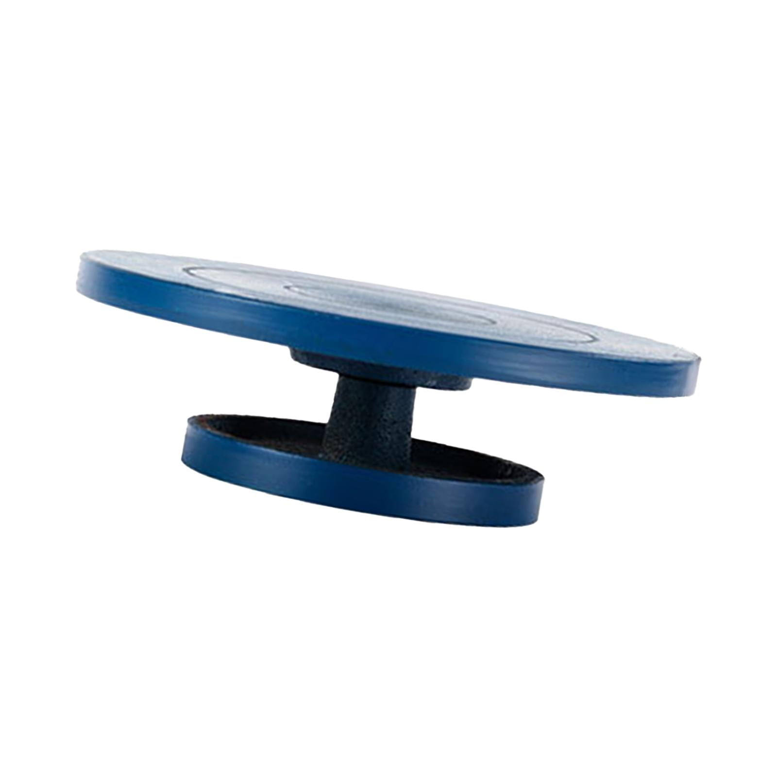 Bothyi - Rueda De Bandas De Cerámica, Rueda Para Esculpir, Resistente Con Rodamiento Para Pulverización De Pintura, Azul, 17cm