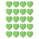 thumbnail image 2 of Lavado Facial Puff En Forma De Corazón Suave Para Eliminación De Maquillaje Limpieza De La Piel Masaje Verde 20 Piezas, 2 of 5
