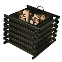 Importclick - Fogón Brasero Fierro Terraza 53X53X45 Cm