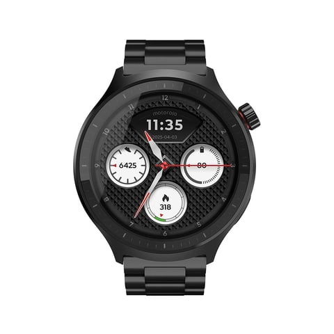 Motorola Moto Watch Negro Metalico