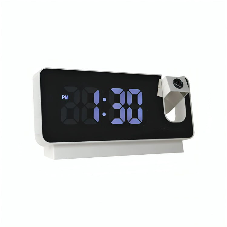 Genérico - Reloj Digital Proyector Blanco