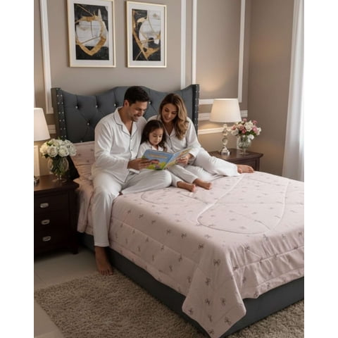 Imac Hogar - Set Cubrecama Nórdico Delgado Mas 2 Almohadas King