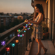 thumbnail image 4 of Luces Solares Navidad Multicolor 4m 20 Led Copos Esferas, 4 of 10