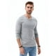 thumbnail image 1 of Polera Hombre Manga Larga Cuello V Gris Talla XL, 1 of 3