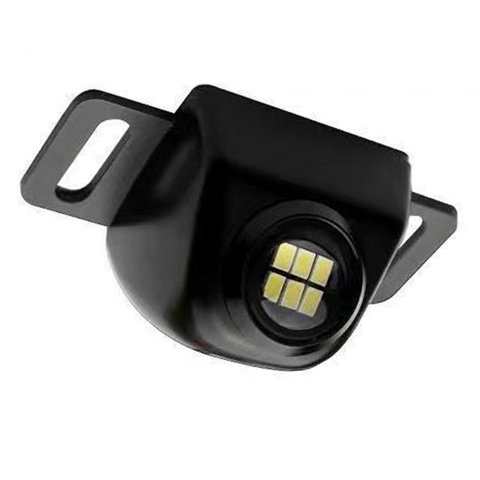 Ioensy - Universal 12-24V Luz De Marcha Atrás Impermeable Súper Brillante Para Suv Coche Flash Negro