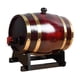 thumbnail image 2 of Barril De Roble Para Crianza Con Soporte Accesorios Barril De Roble Para Vino Para Bar Cerveza Licores 1L, 2 of 5