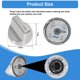 thumbnail image 3 of Perillas de estufa de gas Gesleben para Whirlpool W11517331 W10850027, 4 unidades, 3 of 8