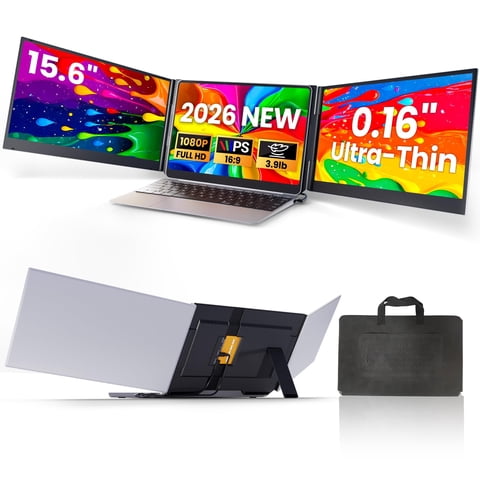 Extensor De Pantalla Para Laptop Sharanix De 15.6"" Fhd Ips