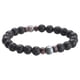 thumbnail image 1 of Pulsera Para Hombre, Piedra De Luna Natural, Piedra De Lava, Ajustable, Conectar, Gris, 1 of 5