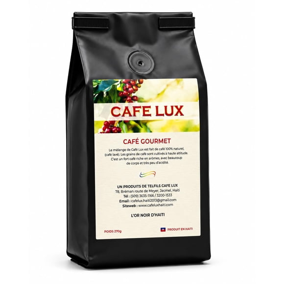 Café Molido Orgánico Tueste Medio 270 G Hecho En Haití