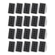 thumbnail image 1 of Pack 20 Módulo Tomacorriente Metálico 10a - Negro, 1 of 3
