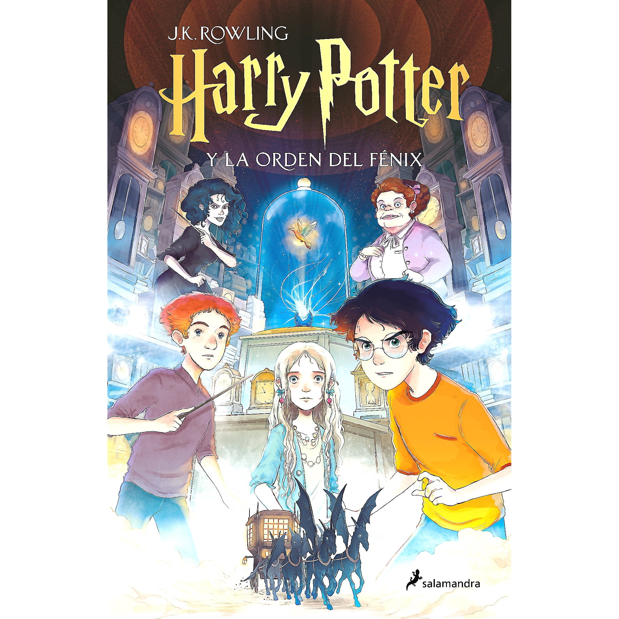Salamandra Infantil Y Juvenil - Libro Harry Potter Y La Orden Del Fénix(ilustrado) - Rowling
