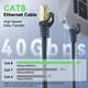 thumbnail image 2 of Cable Ethernet BUSOHE Cat 8, 20 m, 40 Gbps, 2000 MHz, exterior, negro, 2 of 9