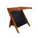 thumbnail image 5 of Mesa Lateral para Sofá Casual Home en Forma de Z con Almacenamiento - Castaño, 5 of 9