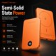 thumbnail image 3 of Batería externa ReelCharge 5000 mAh Qi2 inalámbrica naranja, 3 of 8