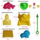 thumbnail image 4 of Juego de herramientas de moldeo en arena MUKOOL, 42 piezas, compatible con cualquier tipo de arena, 4 of 7