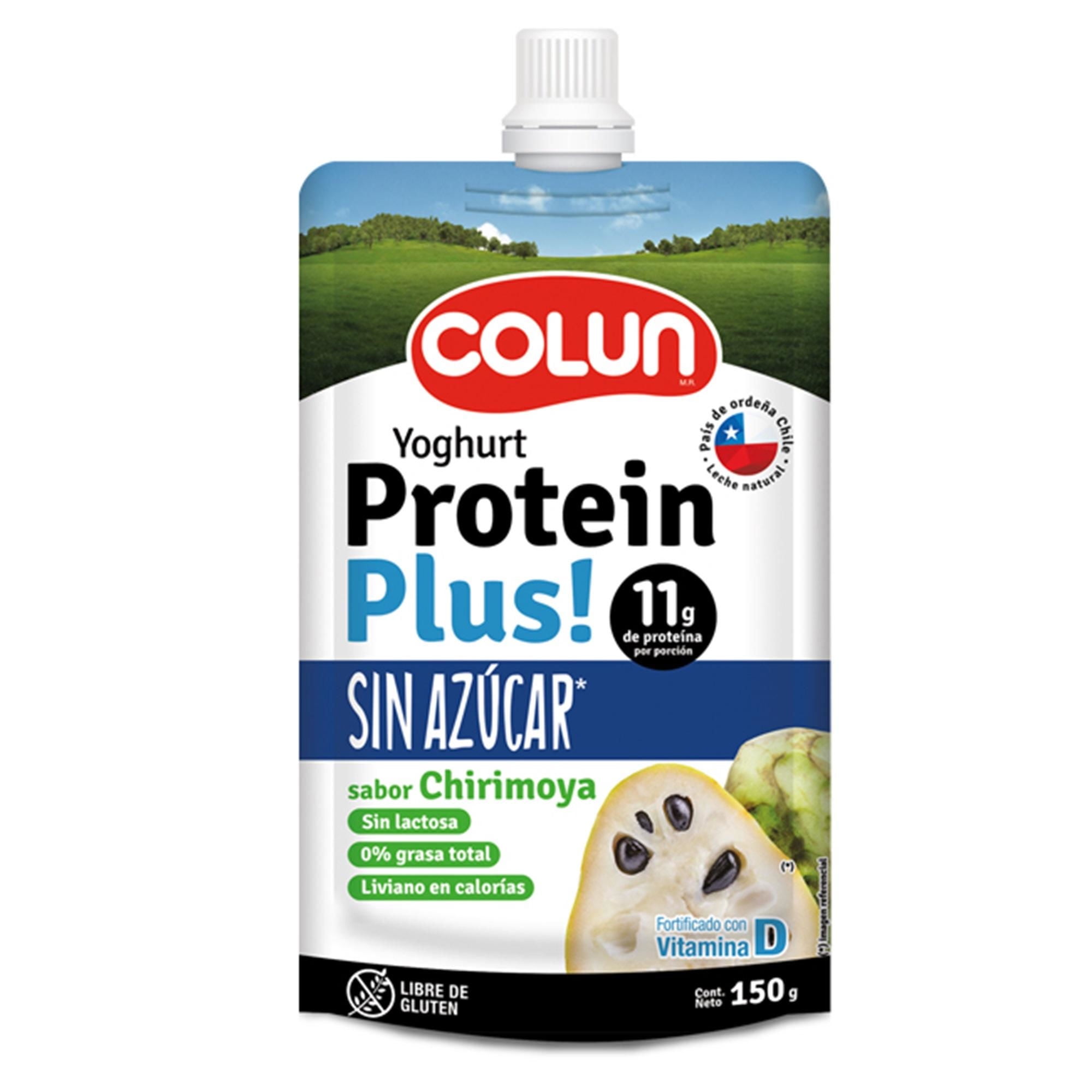 Yoghurt Protein Plus 11 Sin Azúcar Chirimoya 150 g Colun
