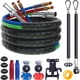 thumbnail image 1 of CheeMuii 15FT Semi Truck Air Lines Kit 3-in-1 Air Hoses, 1 of 3