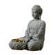 thumbnail image 1 of Estatua De Buda, Soporte De Incienso, Estatuilla De Regalo Para Gabinete, Sala De Estar, Chimenea, Meditación, 1 of 3