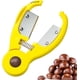 thumbnail image 1 of Pinzas para pelar castañas, pinza multifuncional para castañas, cortador de frutas de doble filo, ahorra esfuerzo, aptas para taro, patatas y castañas., 1 of 7