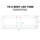thumbnail image 3 of Tubo LED Romwish 6000K Super Brillante Pack de 10 (ETL), 3 of 6