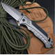thumbnail image 3 of Cuchillo táctico, navaja de supervivencia, caza, cuchillo militar, 3 of 3