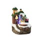 thumbnail image 5 of Caja Musical Navide?a, Recuerdo De Fiesta, Decoración Iluminada Para Fiesta, Chimenea, Techo Verde Festivo, 5 of 5