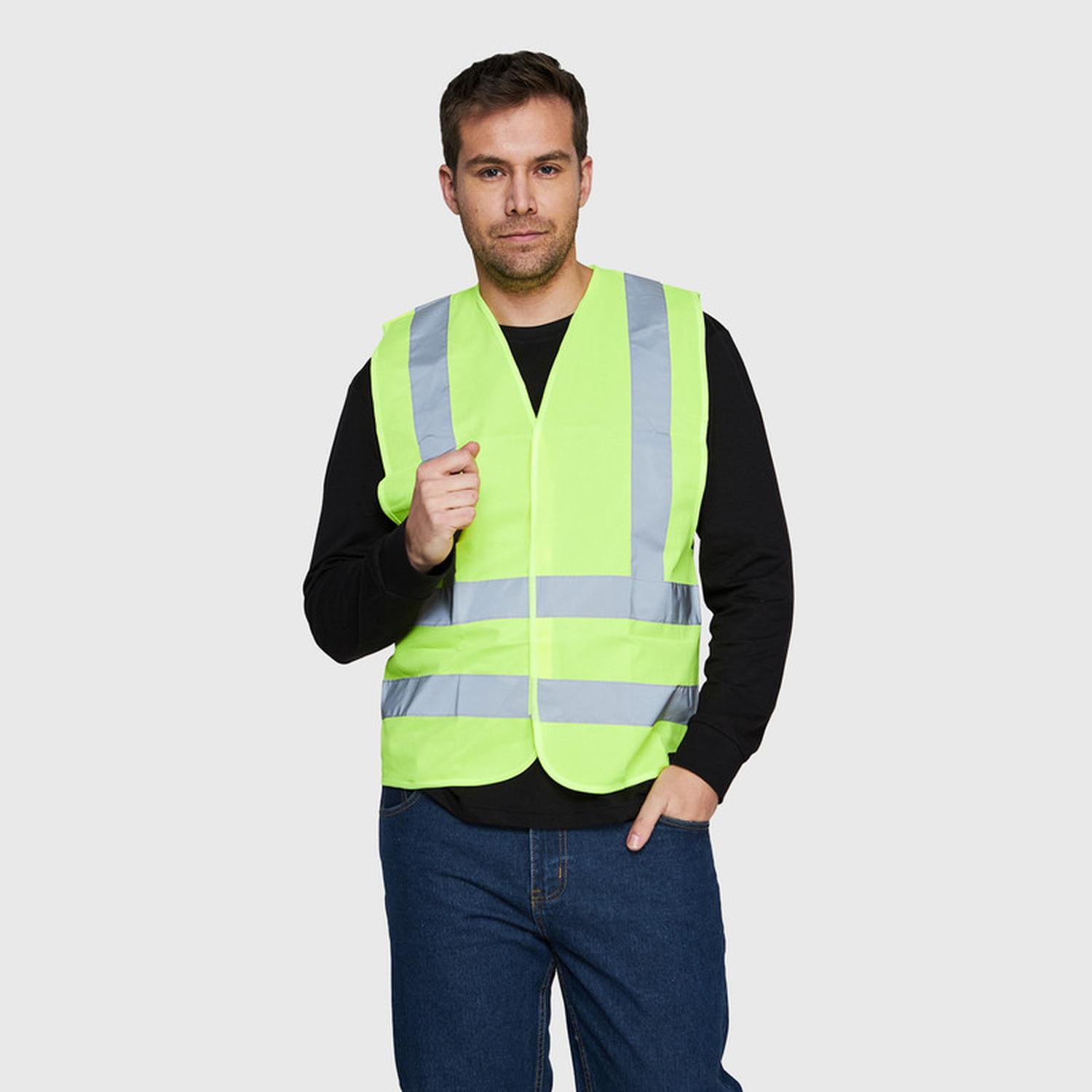 Jayson - Chaleco Vial Alta Visibilidad Amarillo M