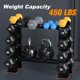 thumbnail image 4 of Estante para Mancuernas DERACY de 5 Niveles, Capacidad 450 lb, Negro, 4 of 8