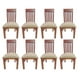 thumbnail image 1 of Pack 8 Sillas Italia Caramelo Tapiz Beige, 1 of 3