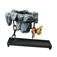 Magideal - Maceta Maceta Contenedor Con Orificio De Drenaje Planta En Maceta Maceta Suculenta Maceta Para Jardín Planta De Interior Decoración De Inauguración De Plaza Con Rocalla