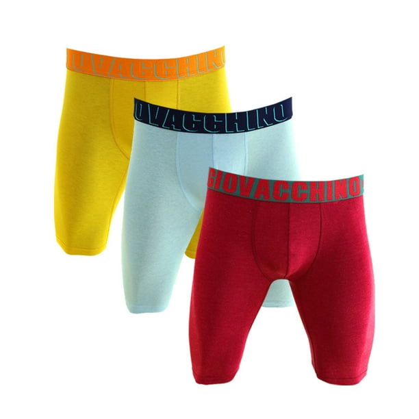 Pack de Boxer Largo Algodón Hombre Lider