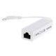 thumbnail image 1 of Tarjeta Adaptadora De Red Micro USB A RJ45 LAN 10/100Mbps Fast Ethernet Blanca, 1 of 5