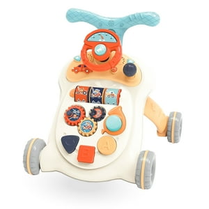 Kidstar - Andador Infantil Multifuncional Con Juegos Y Volante Musical