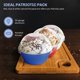 thumbnail image 5 of Sartén desechable de papel de aluminio de 120 ml con tapa KitchenDance, 5 of 9