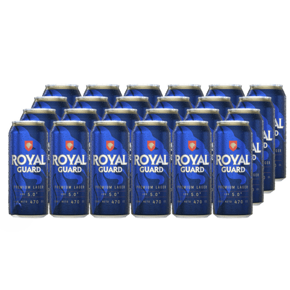 x24 Cerveza Royal Guard Lata 470cc