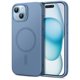 thumbnail image 1 of Funda ESR para iPhone 15 con carga magnética MagSafe, color azul claro, 1 of 7
