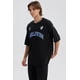 thumbnail image 2 of Polera Hombre Estampado Negro - VI, 2 of 4