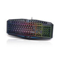 Teclado Gamer Genius Scorpion K9 Negro 7 Colores Usb Open Box