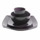 thumbnail image 3 of Juego de vajillas Gibson 16 piezas Violeta oscuro, 3 of 3