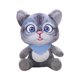 thumbnail image 2 of Juguete De Peluche De Peluche Para Fiesta De Cumplea?os Decoraciones De Fiesta Postura De Asiento Gris, 2 of 5