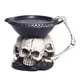 thumbnail image 1 of Portavelas De Calavera De Halloween, Portavelas De Té Con Esqueleto Para El Hogar, SPA, Vacaciones, 1 of 5