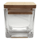 thumbnail image 3 of Frasco cuadrado vidrio 250 cc tapa madera 5u, transparente, 3 of 3