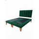 thumbnail image 2 of Cama King Lineal Verde Felpa, 2 of 3