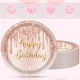 thumbnail image 3 of Platos de fiesta Cekivina Rose Gold, 23 cm, papel desechable, 20 unidades, 3 of 6