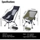 thumbnail image 3 of Silla Camping iClimb Ultraliviana Plegable Respaldo Alto, 3 of 3