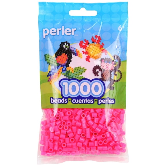 Perler cuentas fusibles 1000 piezas magenta púrpura